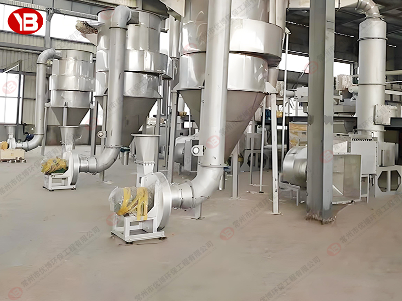 磷酸鐵閃蒸干燥機-湖南鴻躍電池材料有限公司